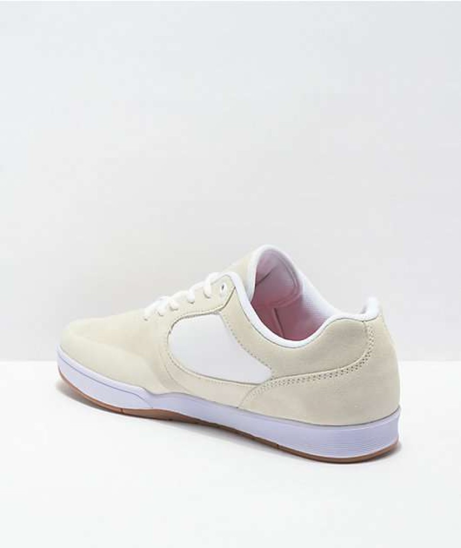 Skate Shoes * | Es Swift 1.5 White & Gum Skate Shoes Outlet