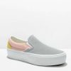 Vans * | Vans Slip-On Pastel Colorblock Platform Shoes Promotions