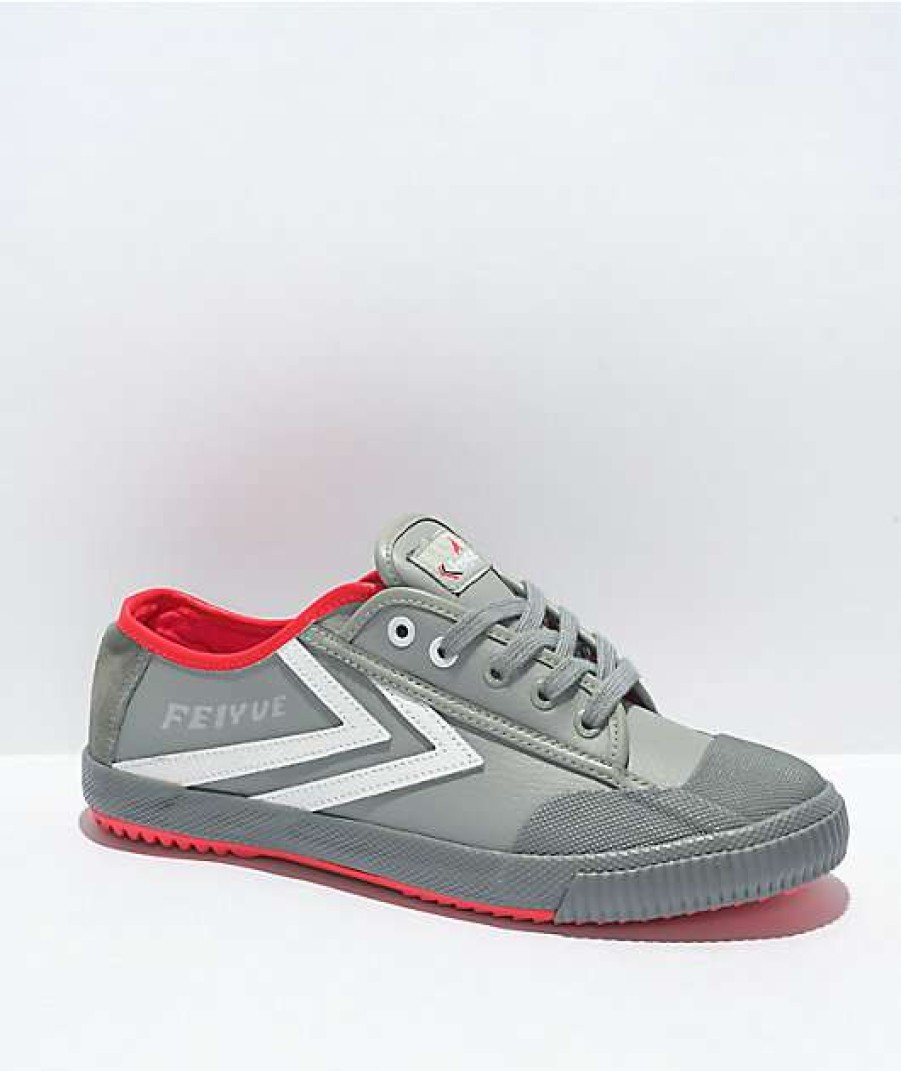 Shoes * | Feiyue X Staple Og Pigeon Grey & White Shoes Outlet