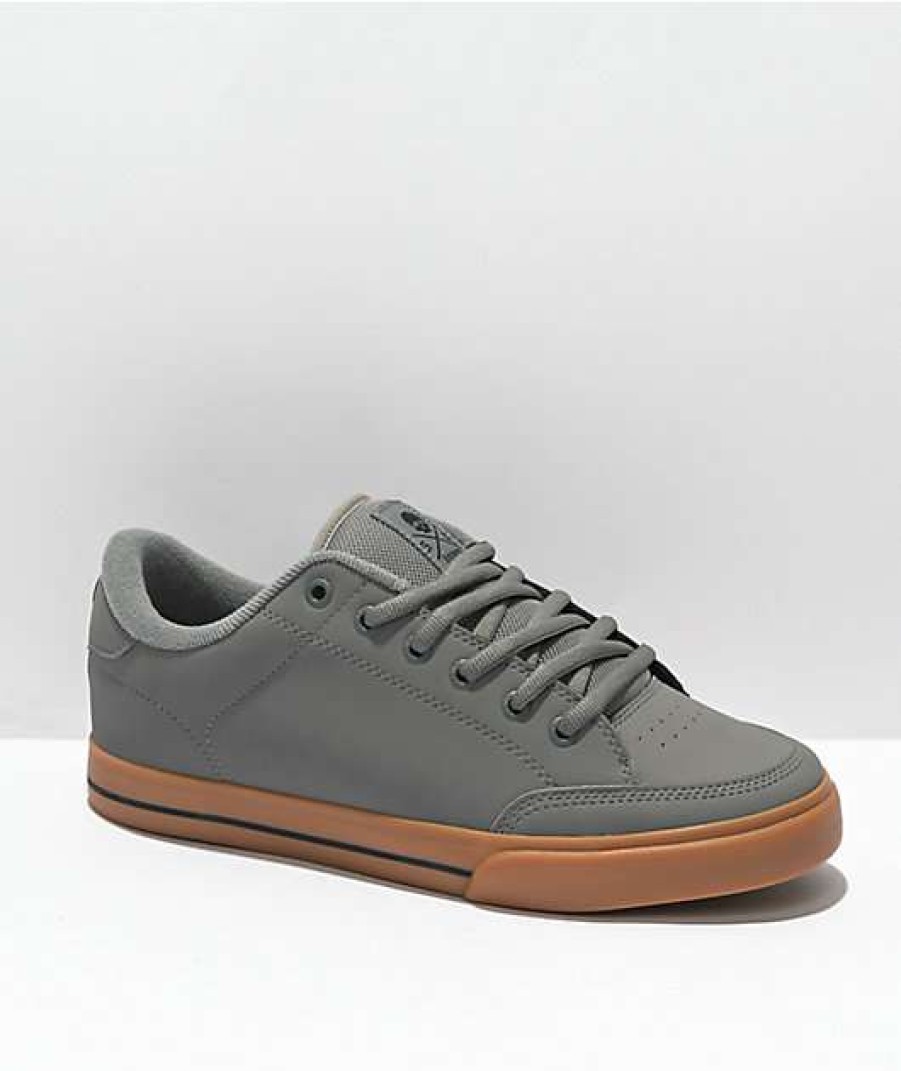 Skate Shoes * | Circa Lopez 50 Grey & Gum Skate Shoes Outlet