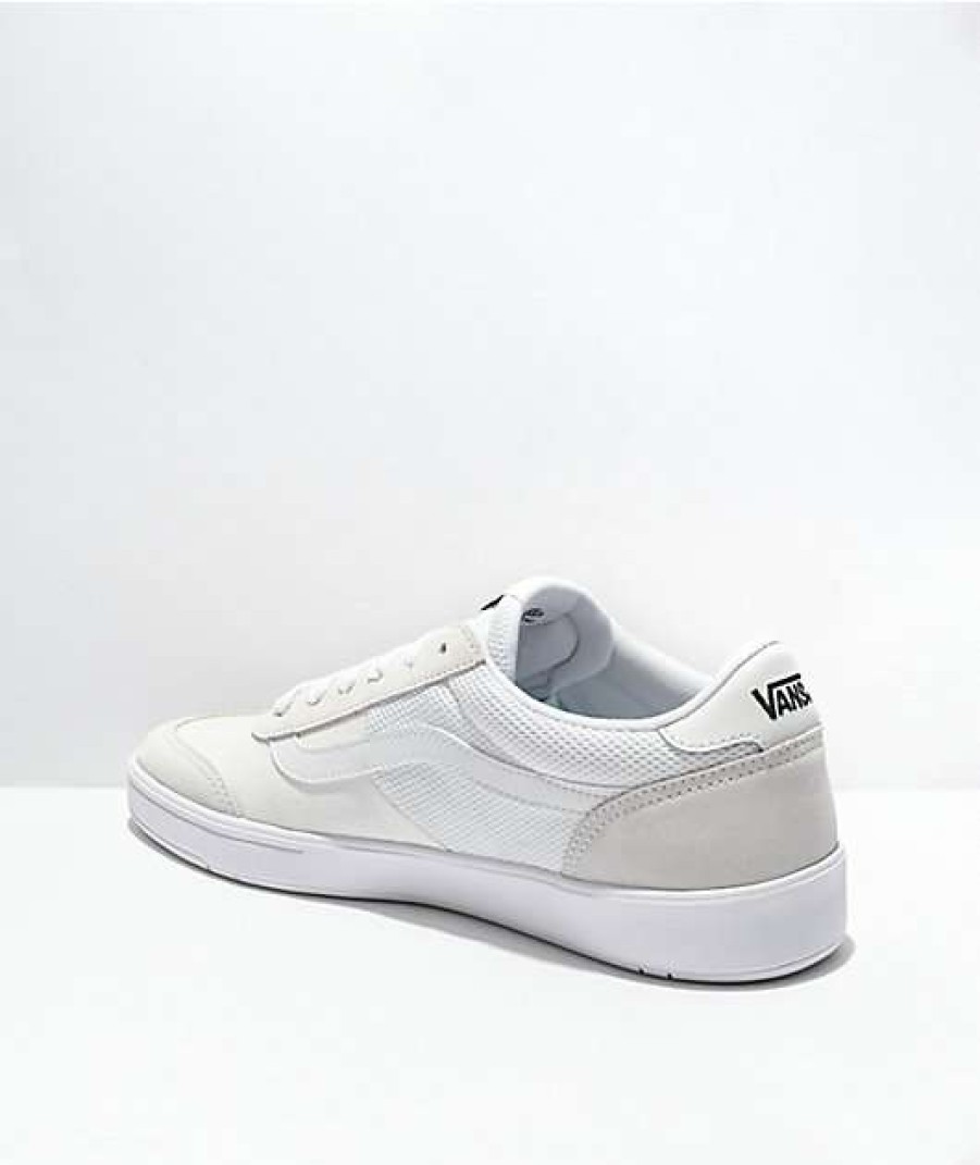 Vans * | Vans Staple Cruze Too Comfycush White Skate Shoes Promotions