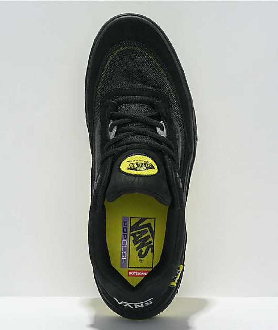 Vans * | Vans Wayvee Black & Sulphur Skate Shoes Promotions