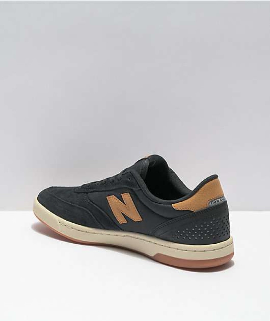 Skate Shoes * | New Balance Numeric 440 Black & Tan Skate Shoes Outlet