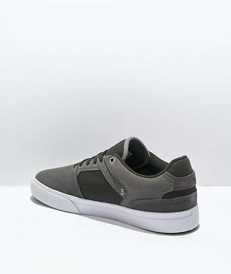 Skate Shoes * | Emerica Low Vulc Dark Grey Skate Shoes Outlet