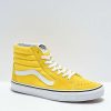 Vans * | Vans Sk8-Hi Cyber Yellow & White Skate Shoes Promotions