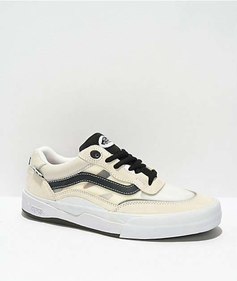 Vans * | Vans Wayvee Marshmallow & White Skate Shoes Promotions