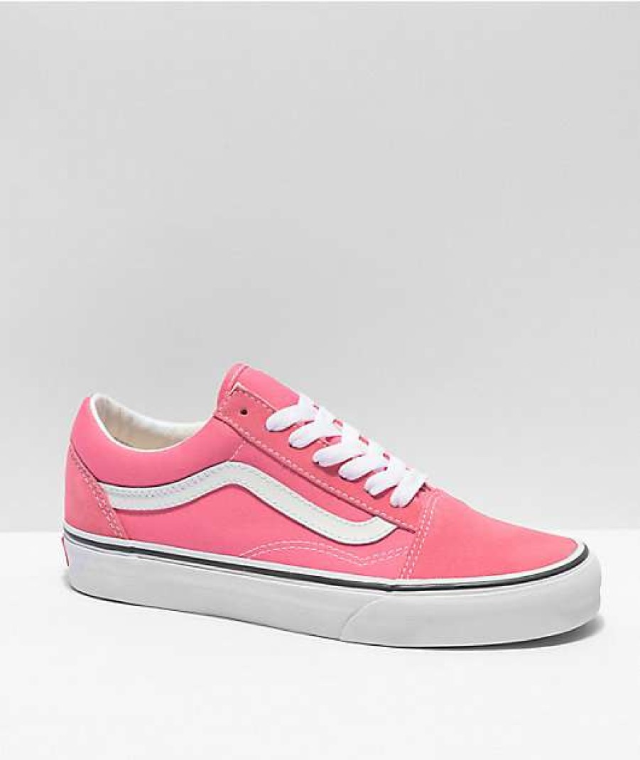 Vans * | Vans Old Skool Pink Lemonade Skate Shoes Promotions