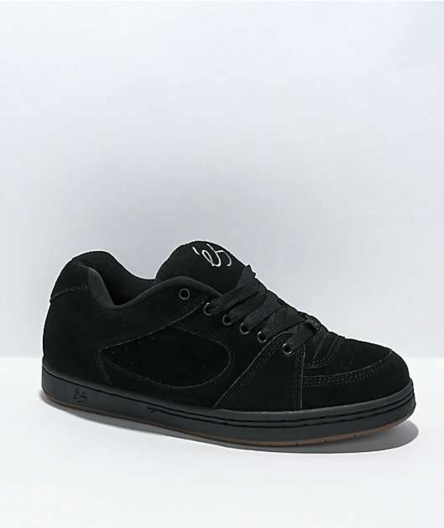 Sneakers * | Es Accel Og Black Skate Shoes Outlet