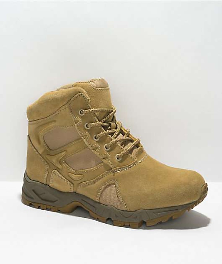 Shoes * | Rothco Forced Entry Desert Tan Boots Outlet