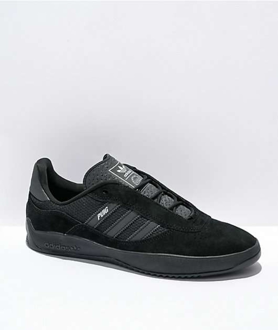 Shoes * | Adidas Puig Black & Carbon Shoes Promotions