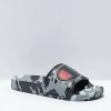 Sandals * | Champion Ipo Camo Black & Grey Slide Sandals Outlet