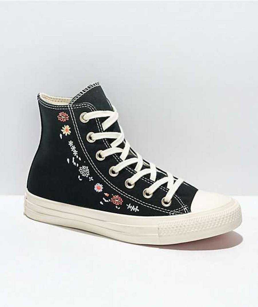 Shoes * | Converse Chuck Taylor All Star Things To Grow Black High Top Shoes Outlet