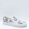 Vans * | Vans Slip-On U Color Tattoo White Skate Shoes Promotions