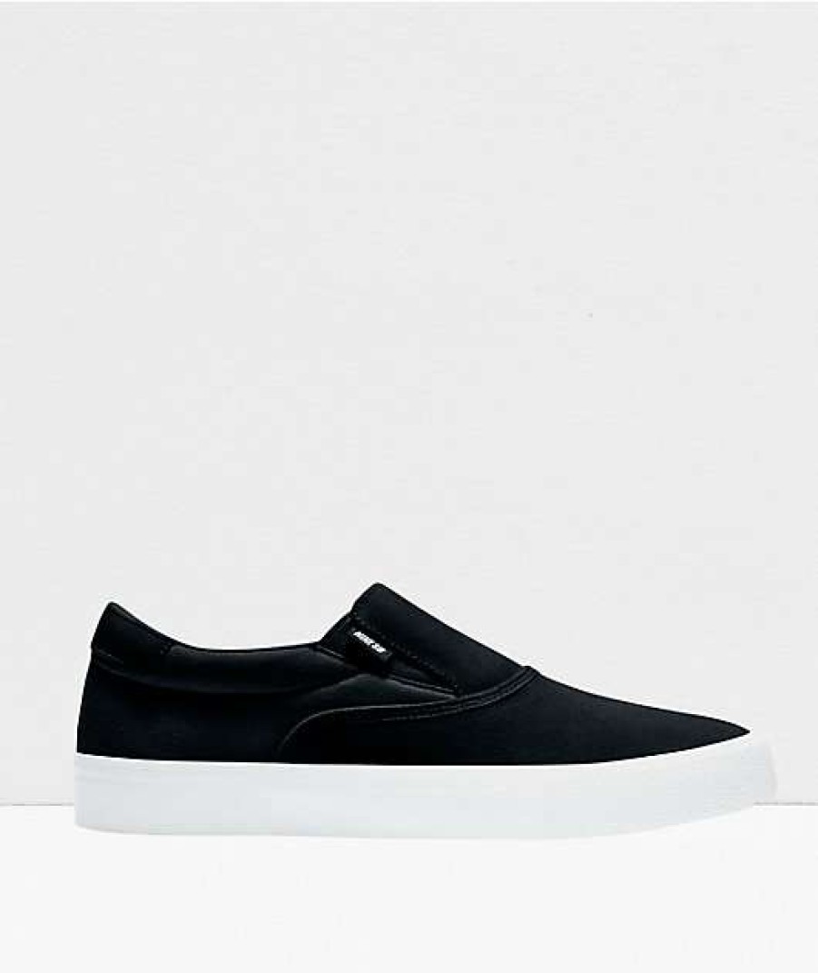 Nike * | Nike Sb Slip-On Verona Black & White White Skate Shoes Promotions