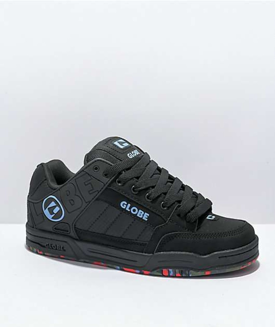 Shoes * | Globe Tilt Black & Upcycle Skate Shoes Outlet