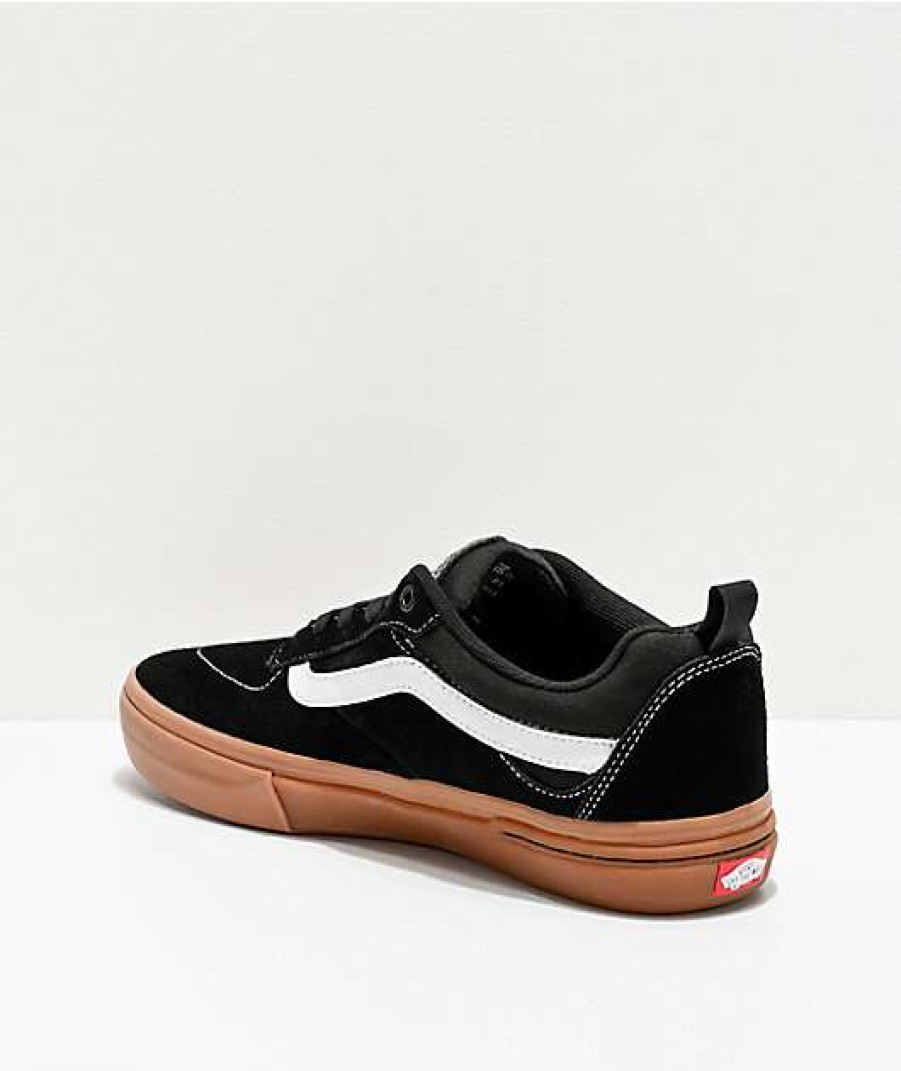 Vans * | Vans Skate Kyle Walker Black, White & Gum Skate Shoes Promotions