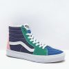 Vans * | Vans Sk8-Hi Retro Court Multi & White Skate Shoes Promotions