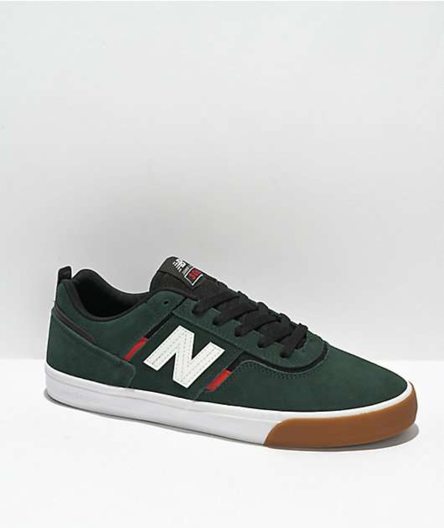 Skate Shoes * | New Balance Numeric 306 Jamie Foy Green & Red Skate Shoes Outlet