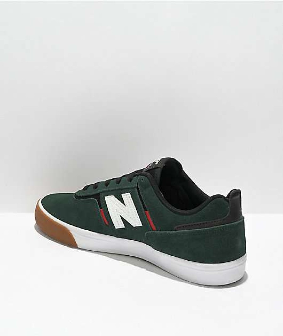 Skate Shoes * | New Balance Numeric 306 Jamie Foy Green & Red Skate Shoes Outlet