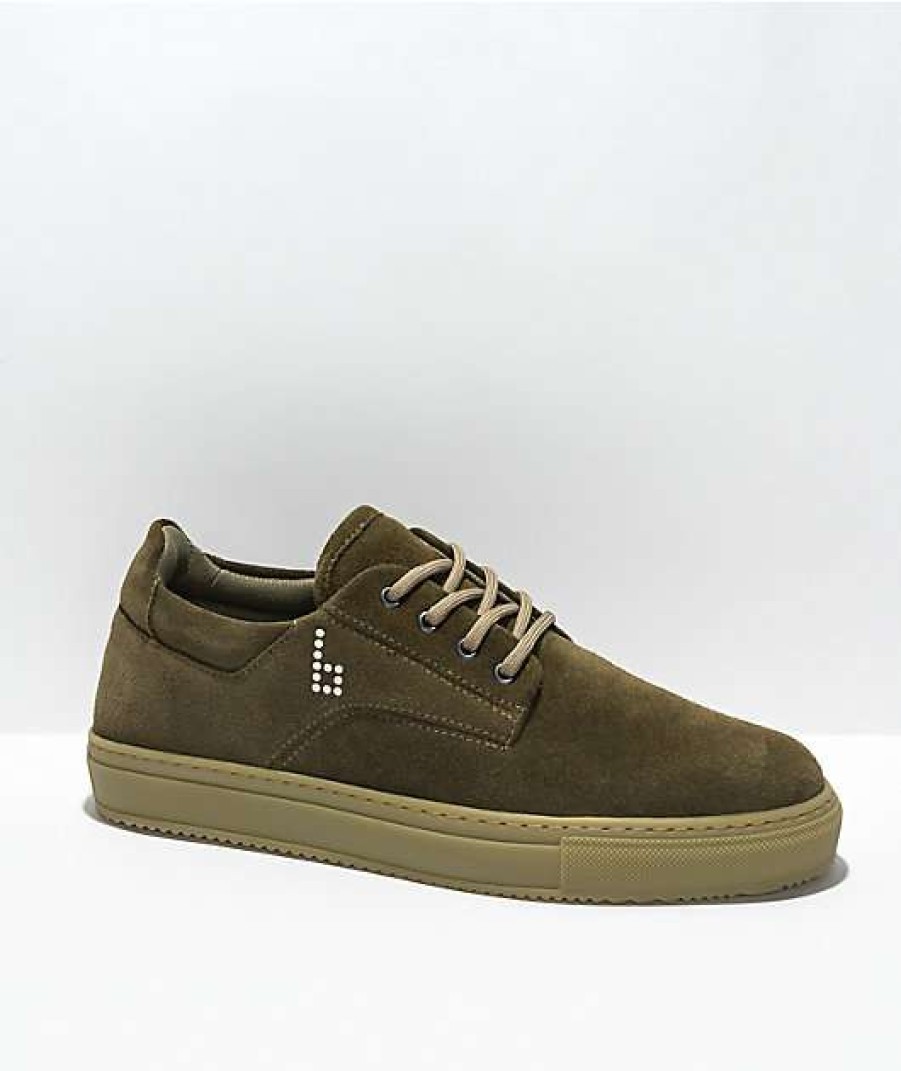 Sneakers * | Braille First Try Khaki & Honey Skate Shoes Outlet