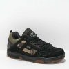 Sneakers * | Dvs Comanche Black & Camo Skate Shoes Outlet