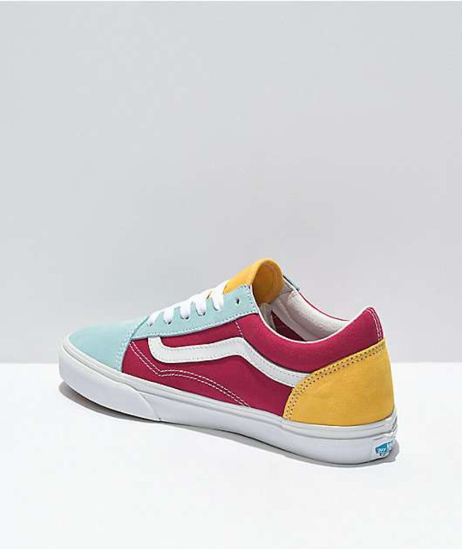 Vans * | Vans Old Skool Retro Rainbow Skate Shoes Promotions