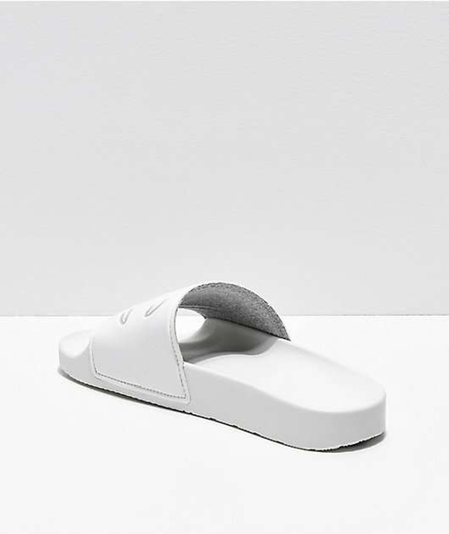 Sandals * | Champion Ipo White Slide Sandals Outlet