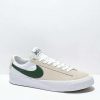 Nike * | Nike Sb Blazer Gt Pro White & Fir Skate Shoes Promotions