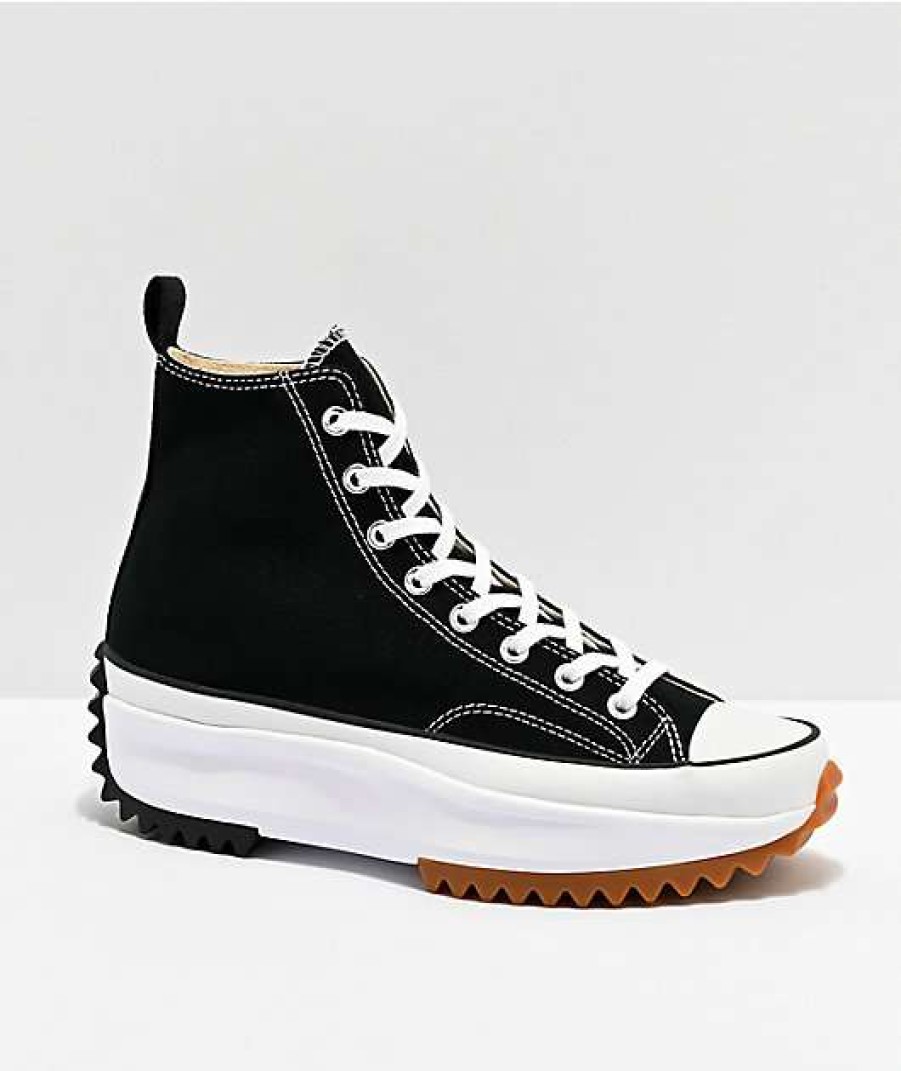 Shoes * | Converse Run Star Hike Black High Top Shoes Outlet