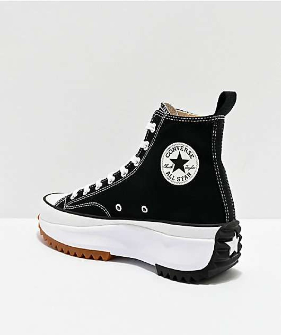 Shoes * | Converse Run Star Hike Black High Top Shoes Outlet