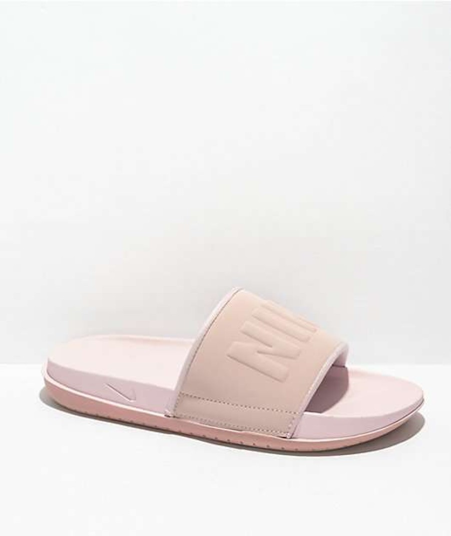 Nike * | Nike Offcourt Barley Rose Slide Sandals Promotions