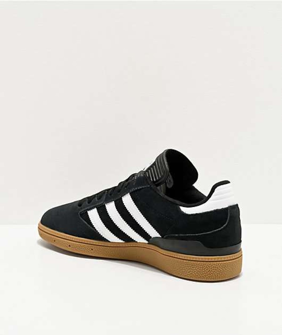 Shoes * | Adidas Busenitz Black, White, & Gum Shoes Promotions