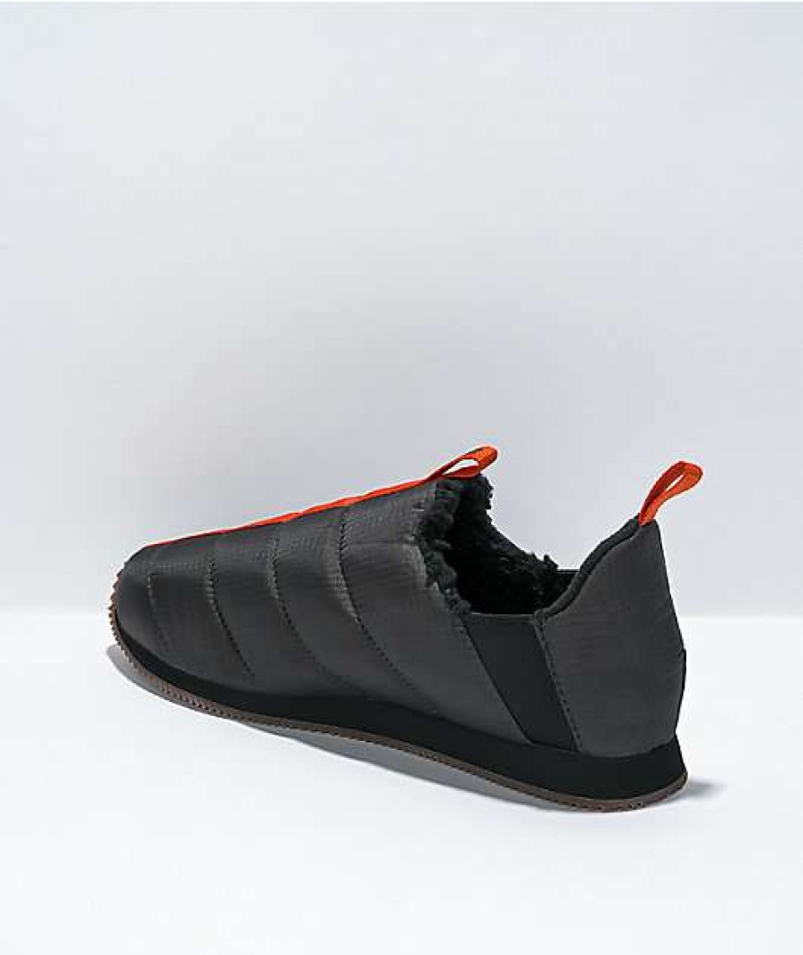 Shoes * | Thirtytwo Lounger Dark Grey, Black, & Gum Slippers Outlet