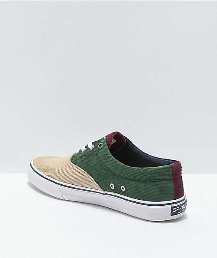 Shoes * | Sperry Striper Ii Cvo Cord Navy & Multicolor Shoes Outlet