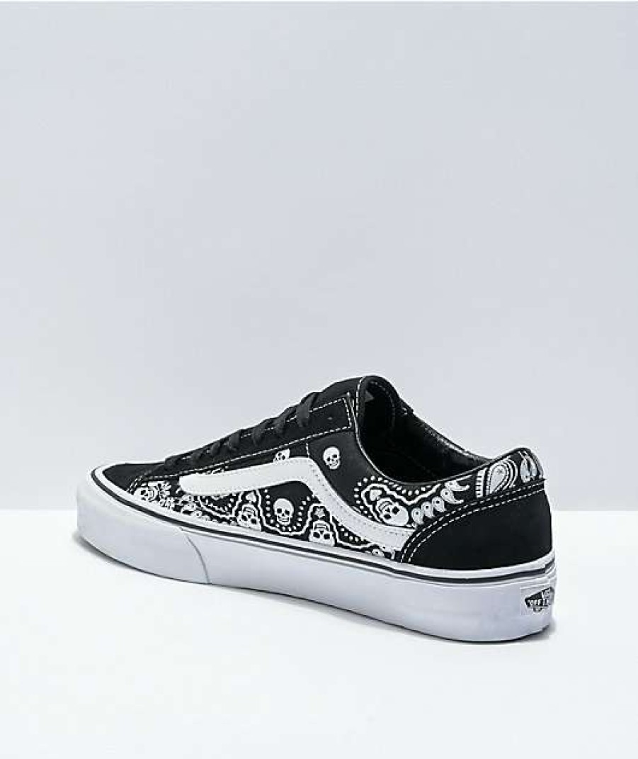 Vans * | Vans Style 36 Bandana Black & White Skate Shoes Promotions