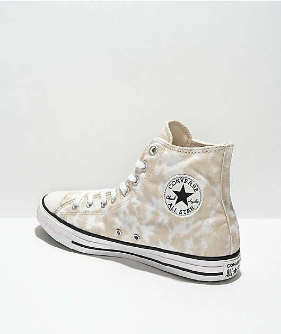 Skate Shoes * | Converse Chuck Taylor All Star High Top Desert Sand Dip Dye Shoes Outlet