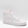 Vans * | Vans Sk8-Hi Diy White Checkerboard Skate Shoes Promotions