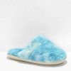 Shoes * | Cobian Minou Blue Mule Slippers Outlet