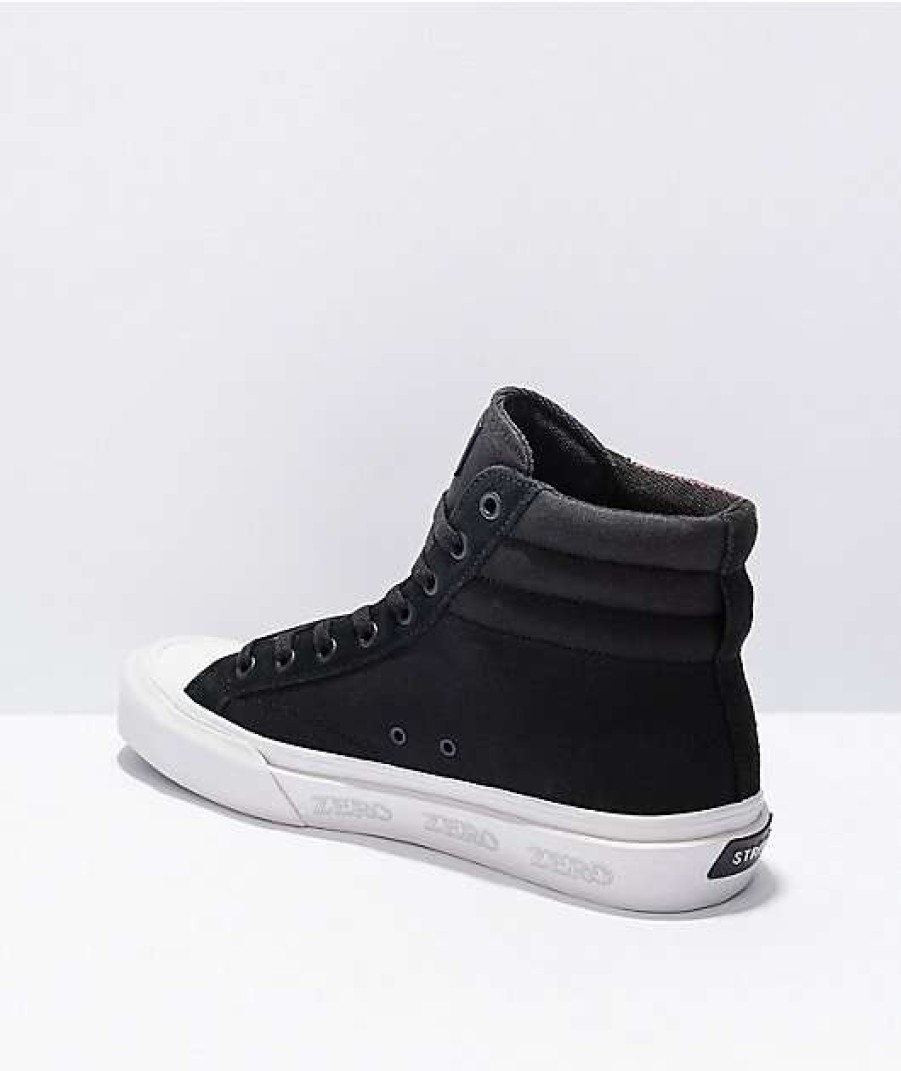 Skate Shoes * | Straye X Zero Venice Our Lady Black High-Top Skate Shoes Outlet