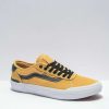 Vans * | Vans Skate Chima Gold & Black Skate Shoes Promotions