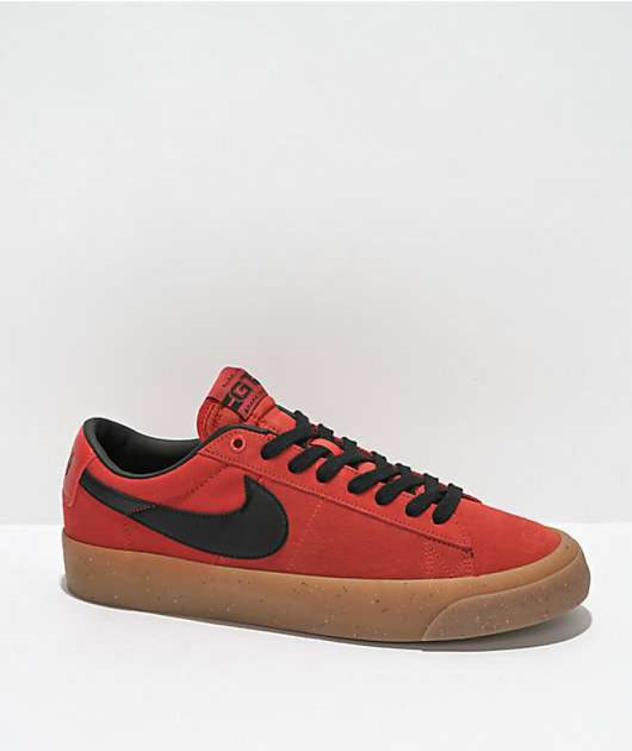 Nike * | Nike Sb Zoom Blazer Gt Pro Cinnabar & Gum Skate Shoes Promotions