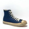 Sneakers * | Mitchell & Ness X Hood 1955 Conference Navy & White High Top Shoes Outlet