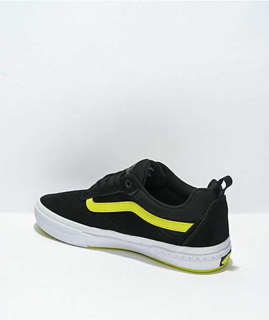 Vans * | Vans Kyle Walker Pro Black & Sulphur Skate Shoes Promotions