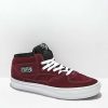 Vans * | Vans Skate Half Cab Port Royale Maroon Skate Shoes Promotions