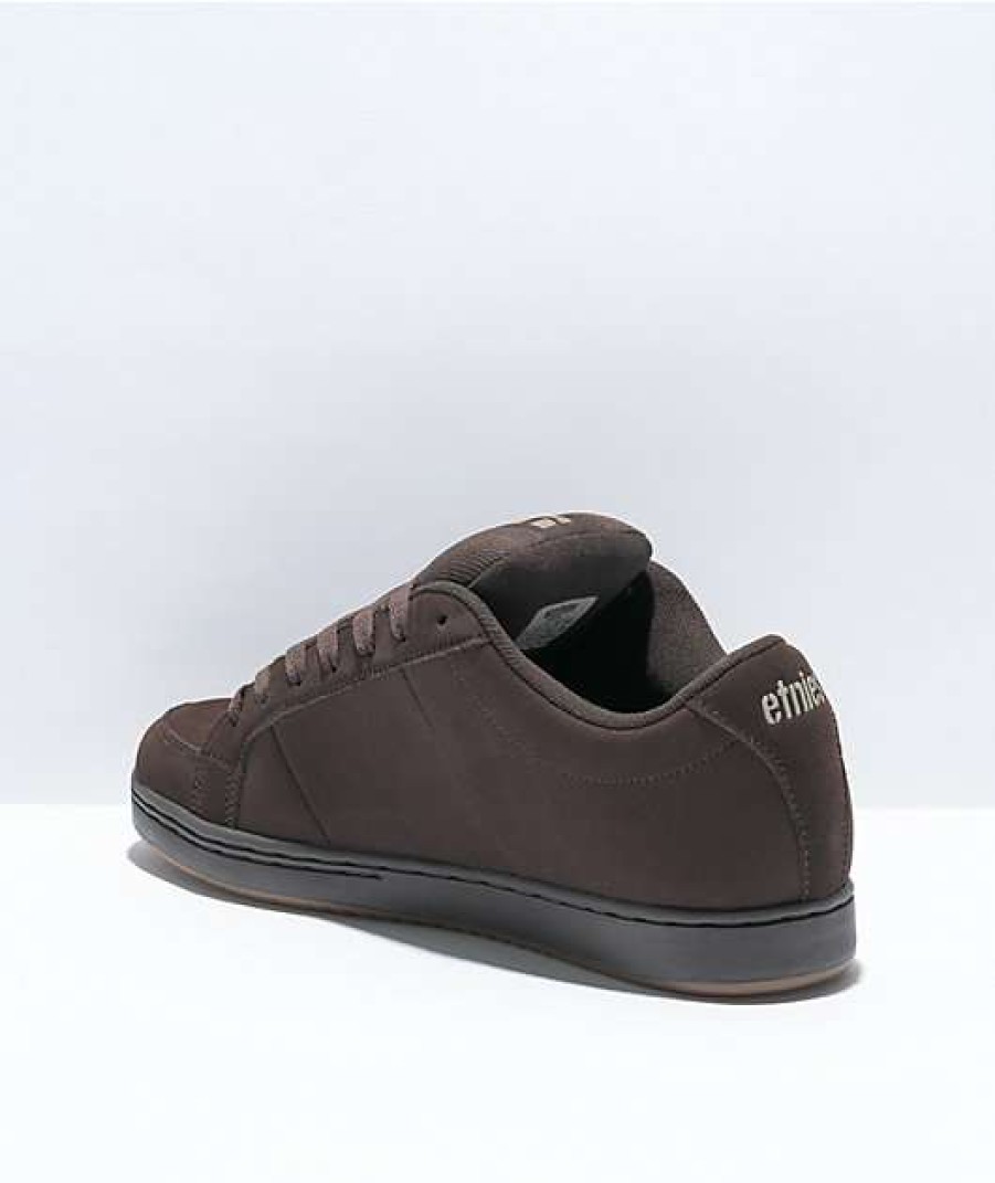 Shoes * | Etnies Kingpin Brown & Black Skate Shoes Outlet