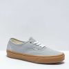 Vans * | Vans Authentic High Rise Grey, White, & Gum Skate Shoes Promotions