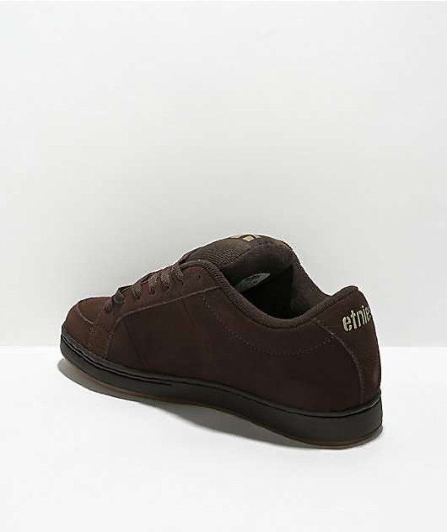 Skate Shoes * | Etnies Kingpin Brown & Black Skate Shoes Outlet