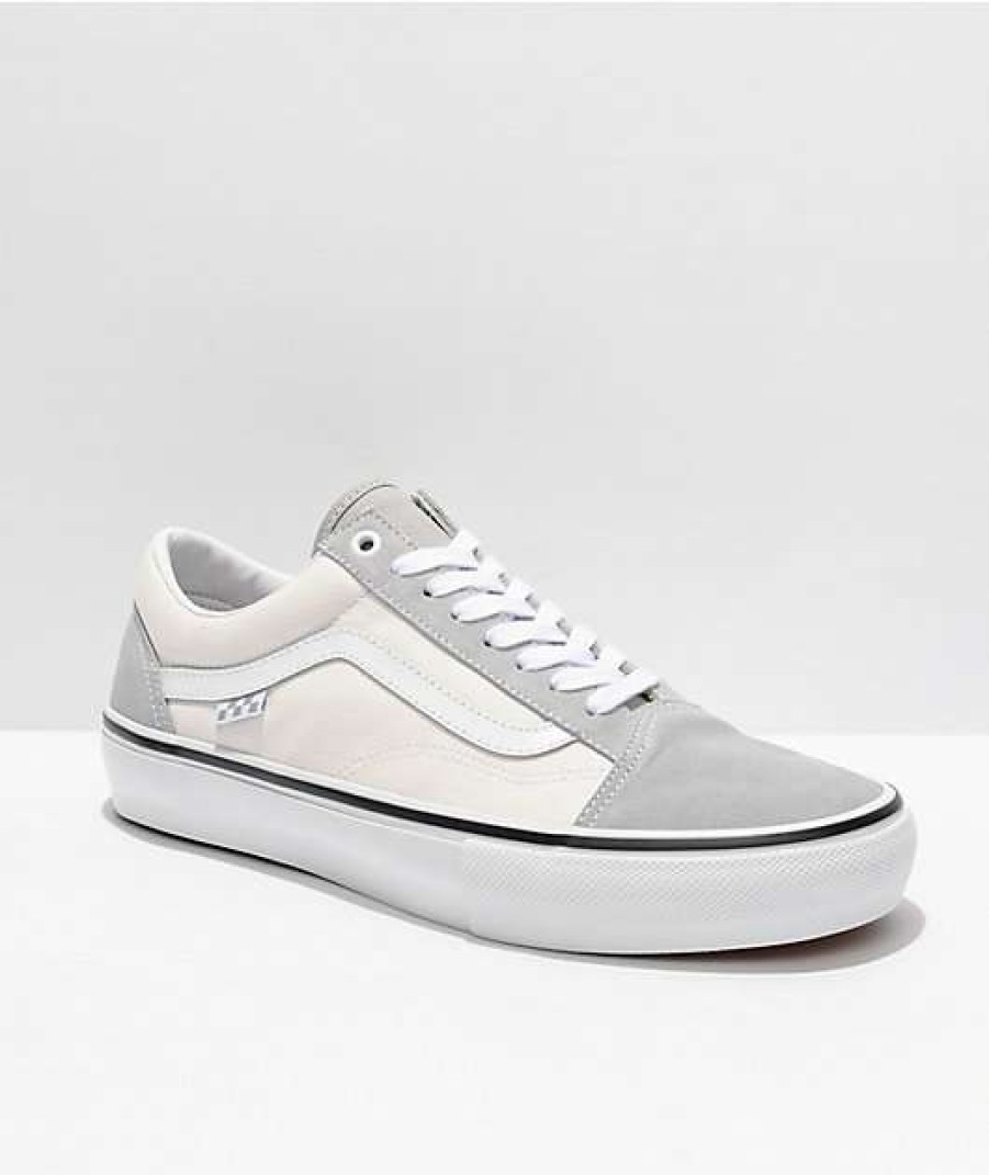 Vans * | Vans Skate Old Skool High Rise Grey Skate Shoes Promotions