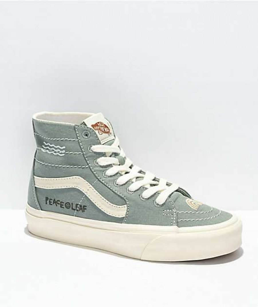 Vans * | Vans Sk8-Hi Tapered Eco Theory Blue Shoes Promotions