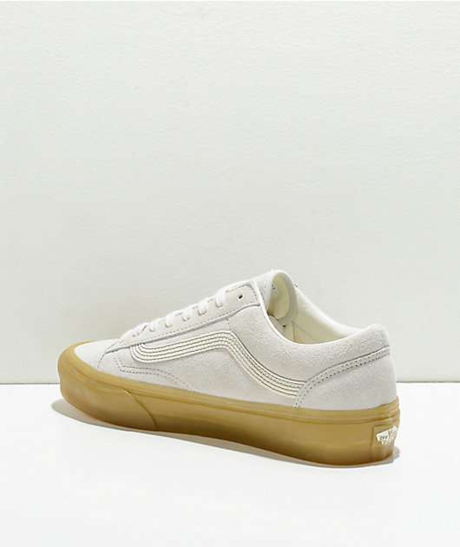 Vans * | Vans Old Skool Dawn Blue, Marshmallow, & Double Light Gum Skate Shoes Promotions